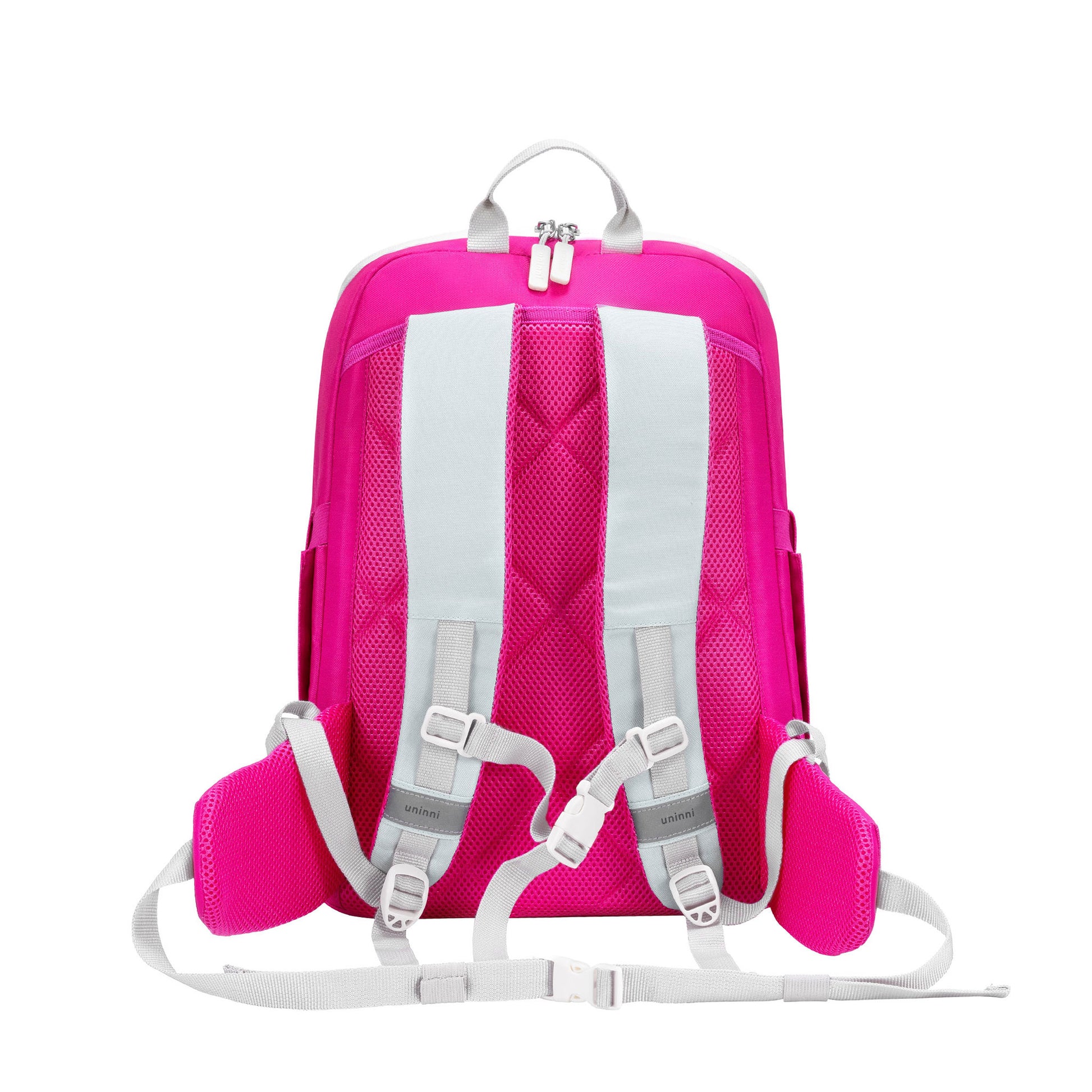 uninni kids backpack pink color block