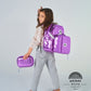 Ellis Lunch Bag - Metallic Lavender