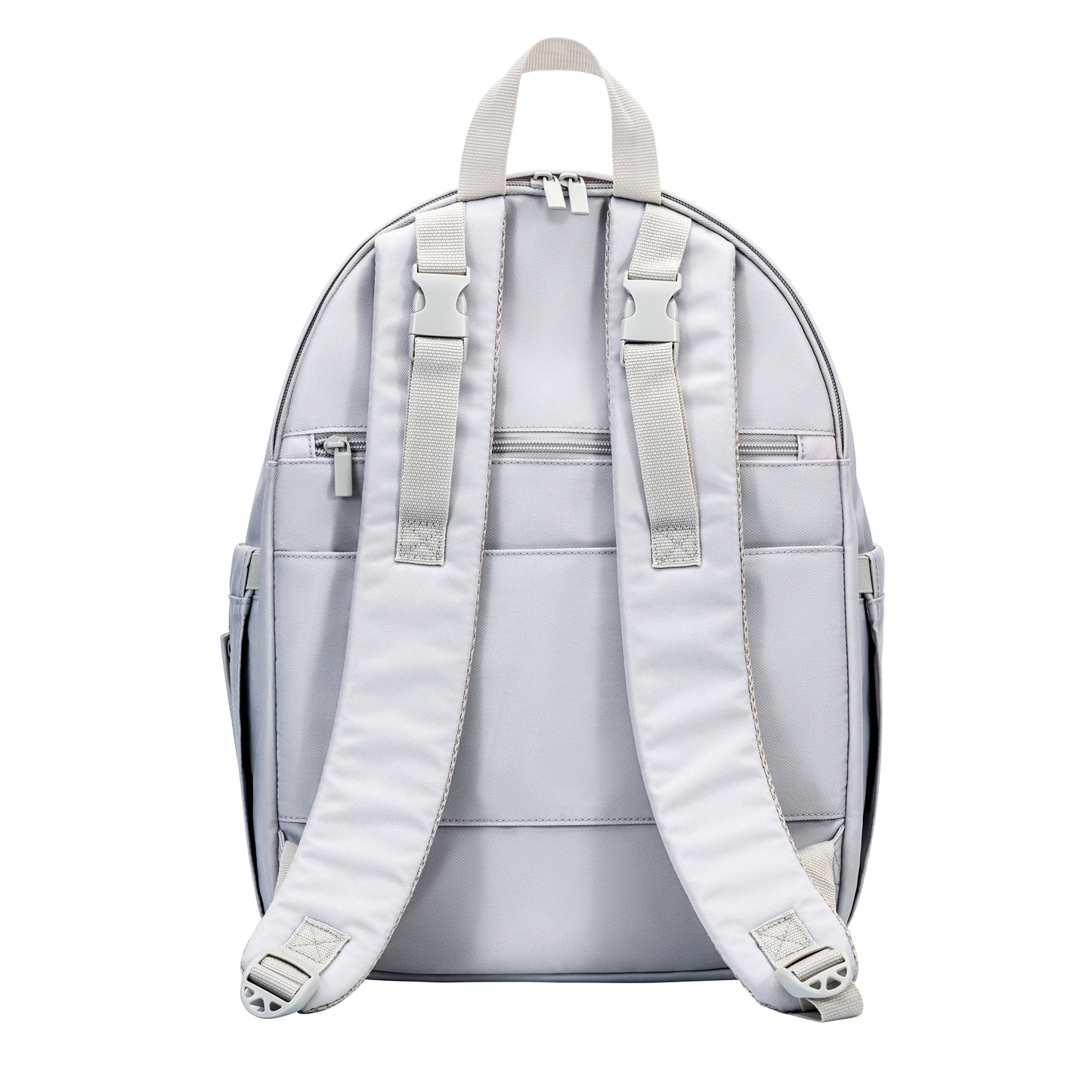 Ashley Diaper Backpack- Light Grey