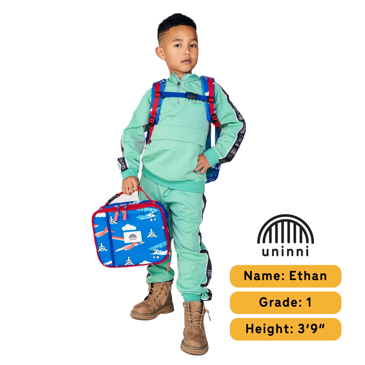 Ethan Backpack - Airplane