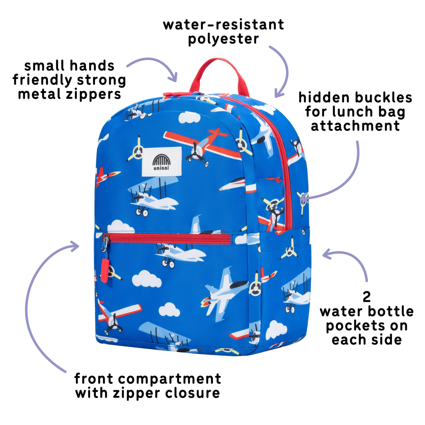 Ethan Backpack - Airplane