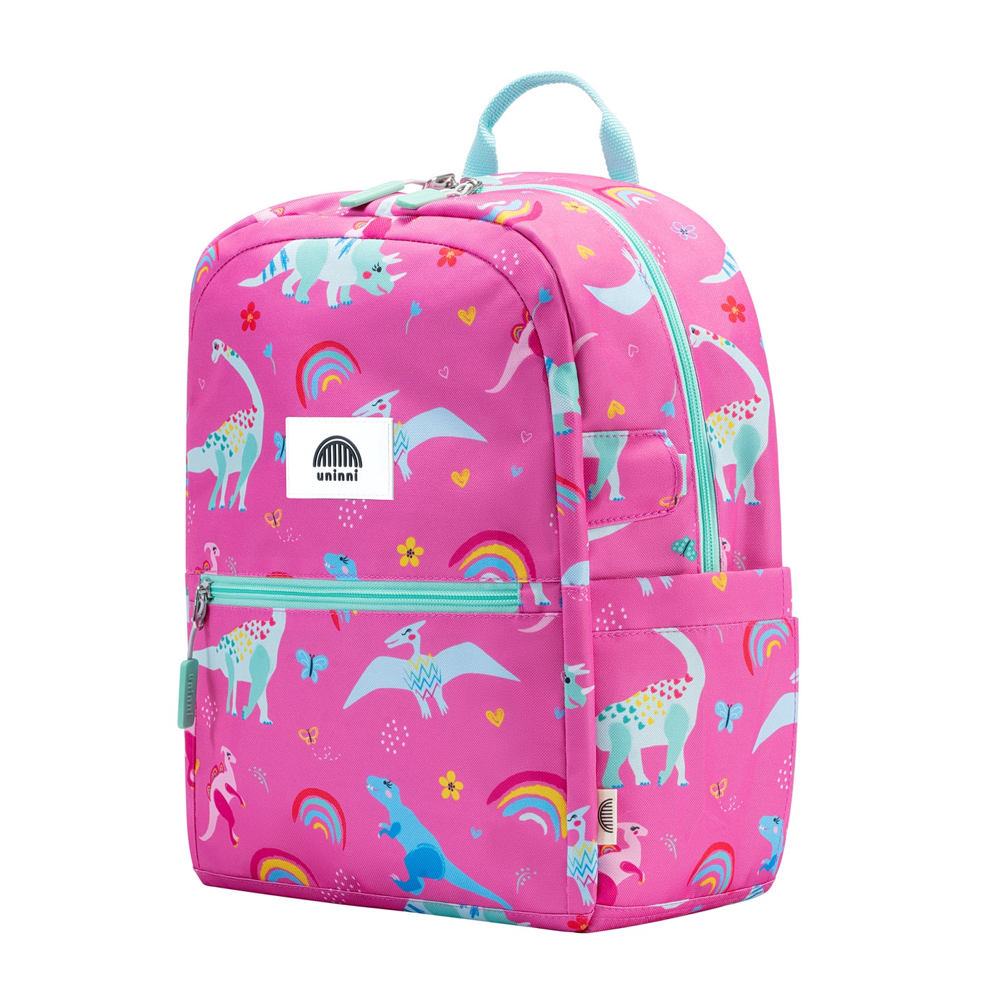 Ethan Backpack-Pink Dinosaur