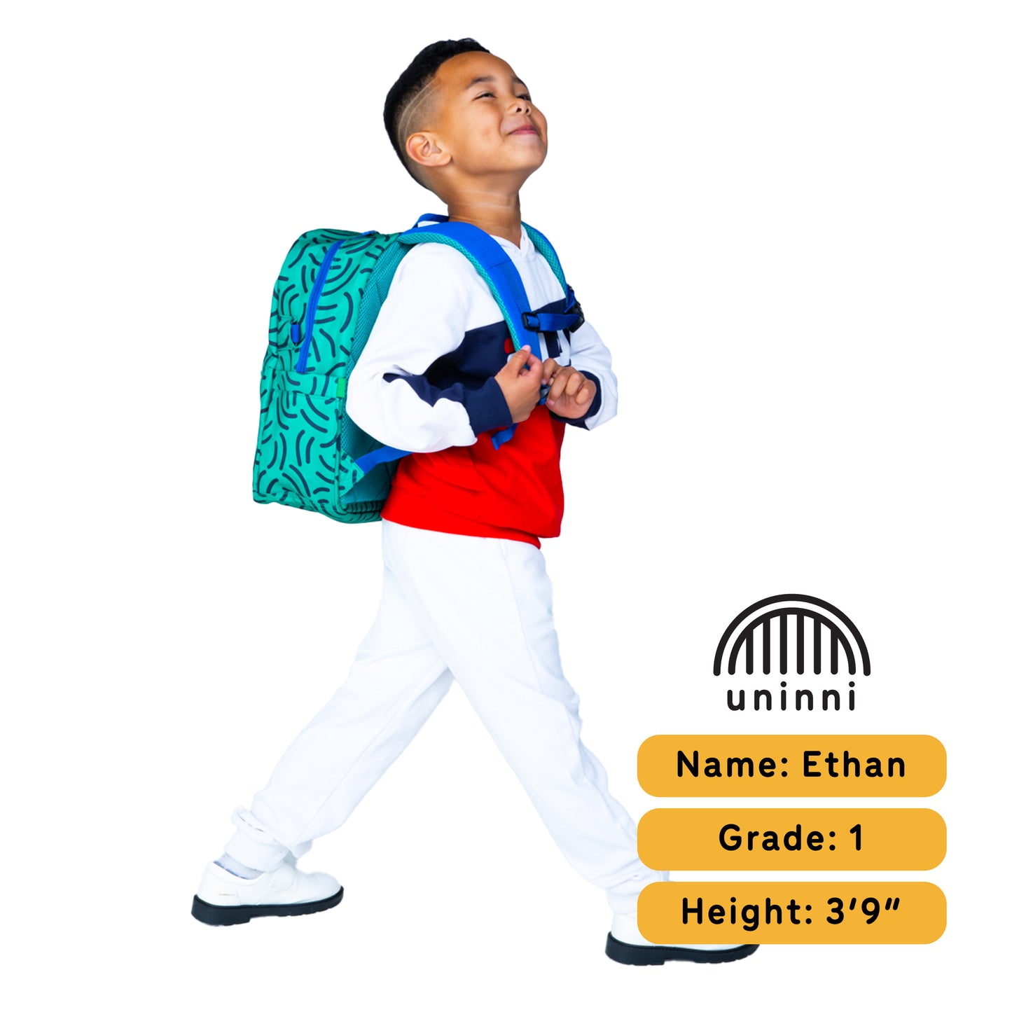 Ethan Backpack - Brush Strokes