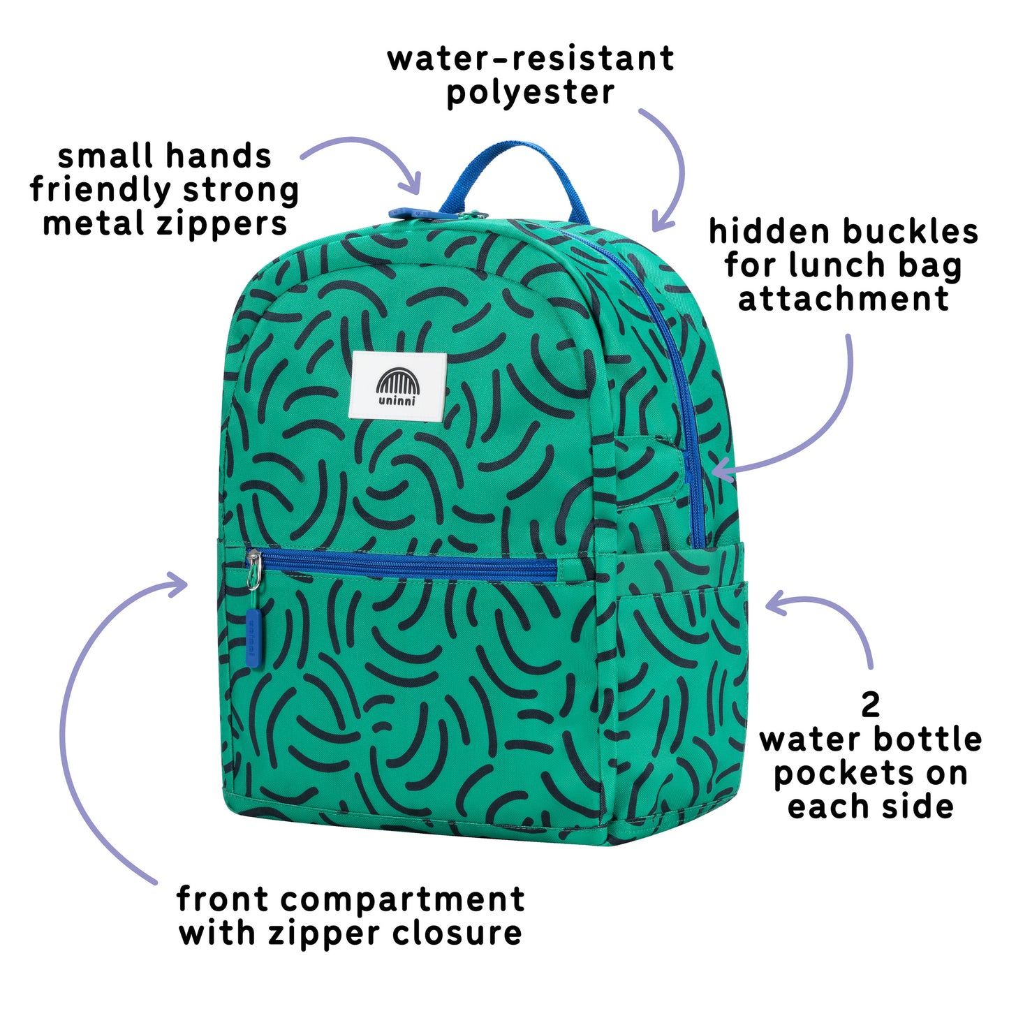 Ethan Backpack - Brush Strokes