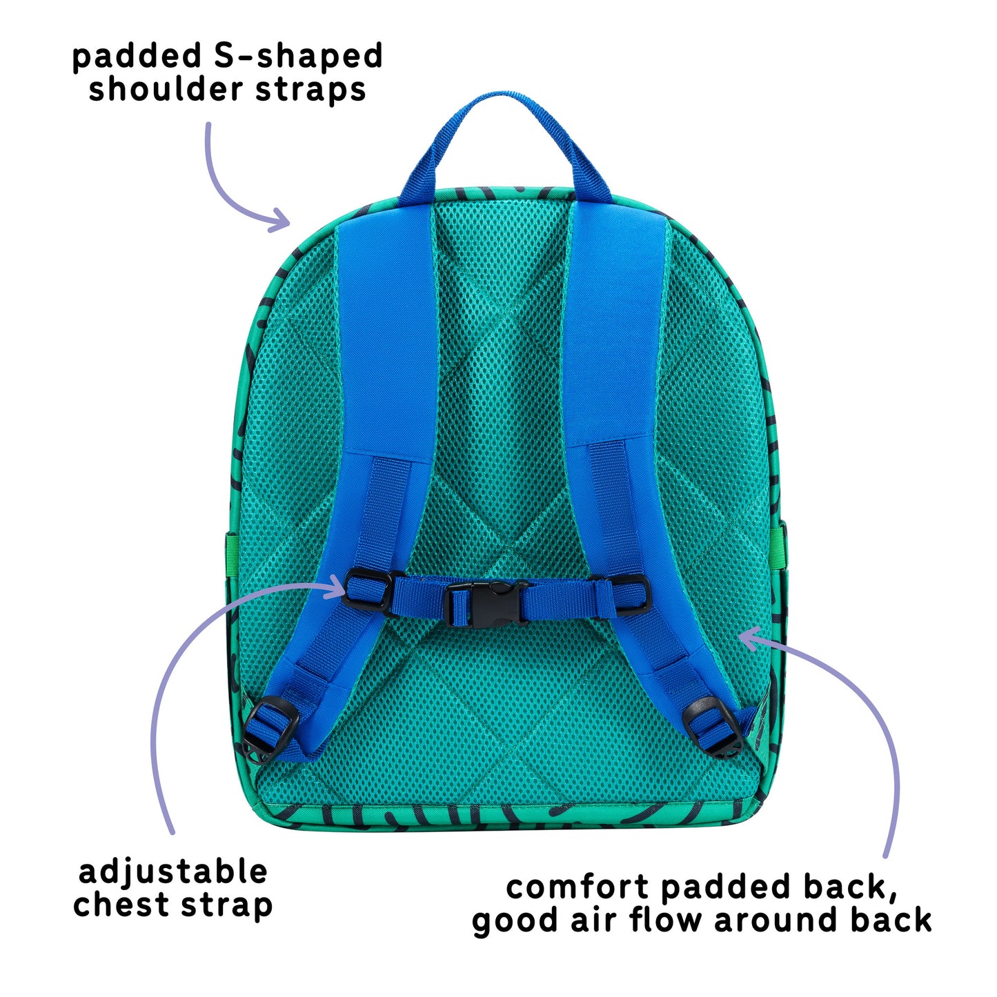 Ethan Backpack - Brush Strokes