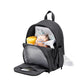 Ashley Diaper Backpack 15“- Black