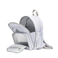 Ashley Diaper Backpack 15“- Light Grey