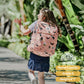 uninni kids backpack swimming mercats pink