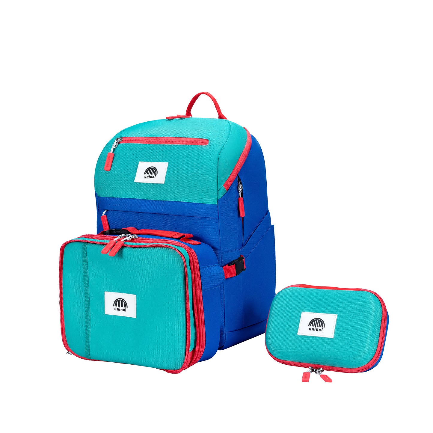 uninni kids backpack blue color block