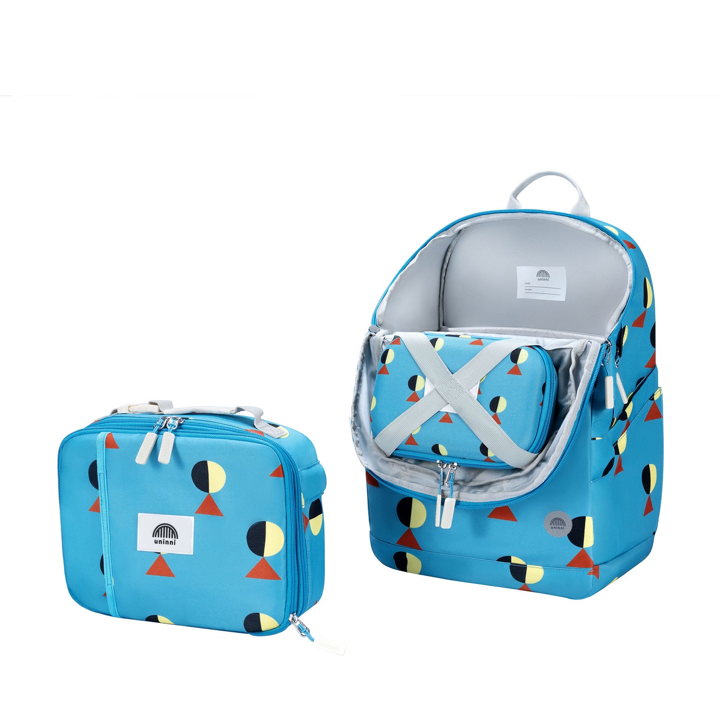 uninni kids backpack the golfer blue