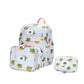 uninni kids backpack pufferfish grey