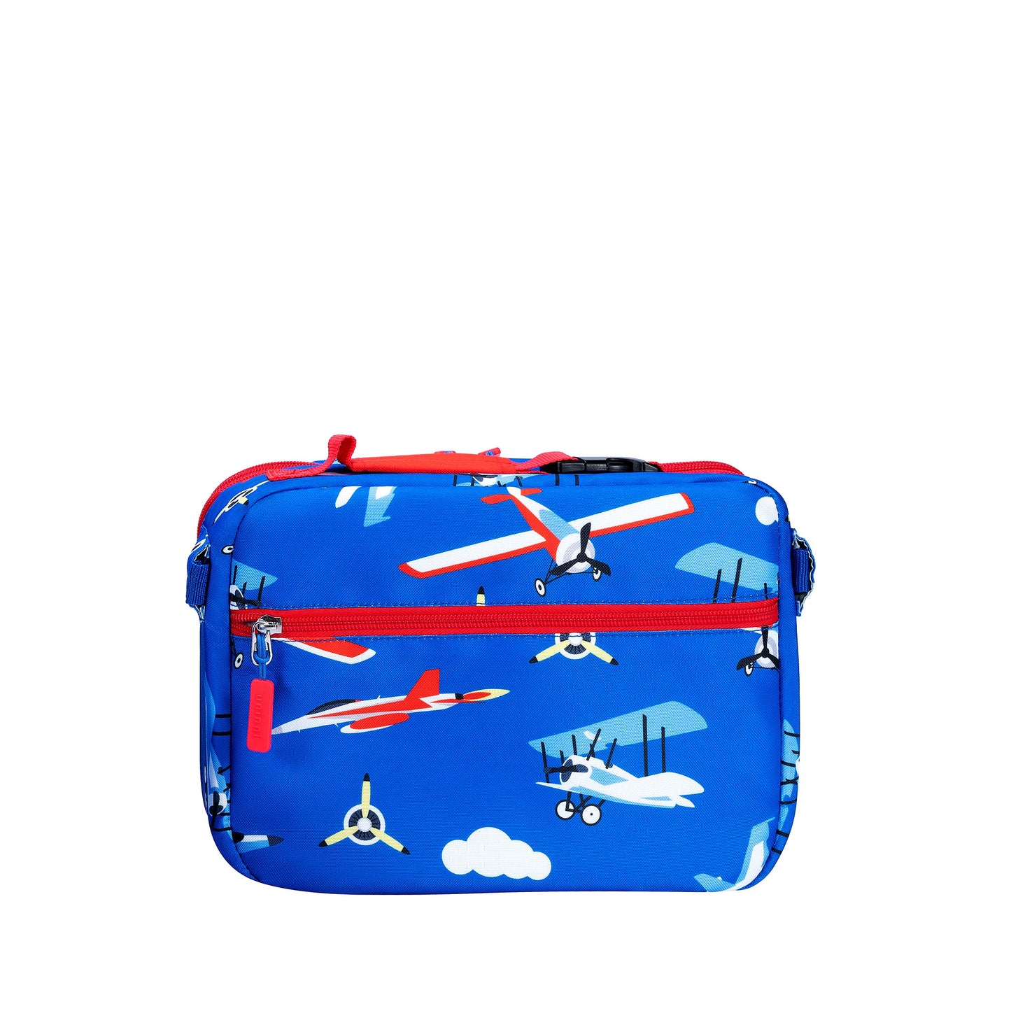 uninni kids lunch bag airplane blue