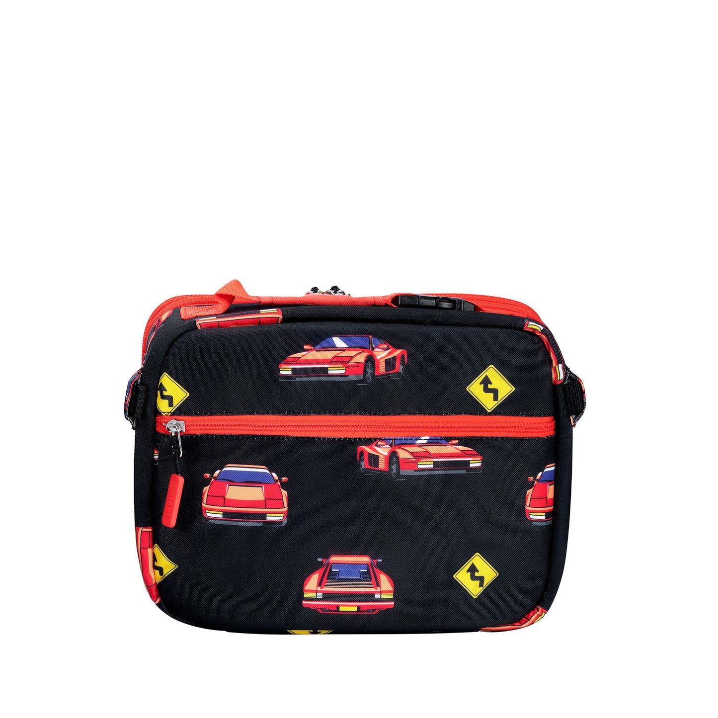 uninni kid's lunch bag the racer car black