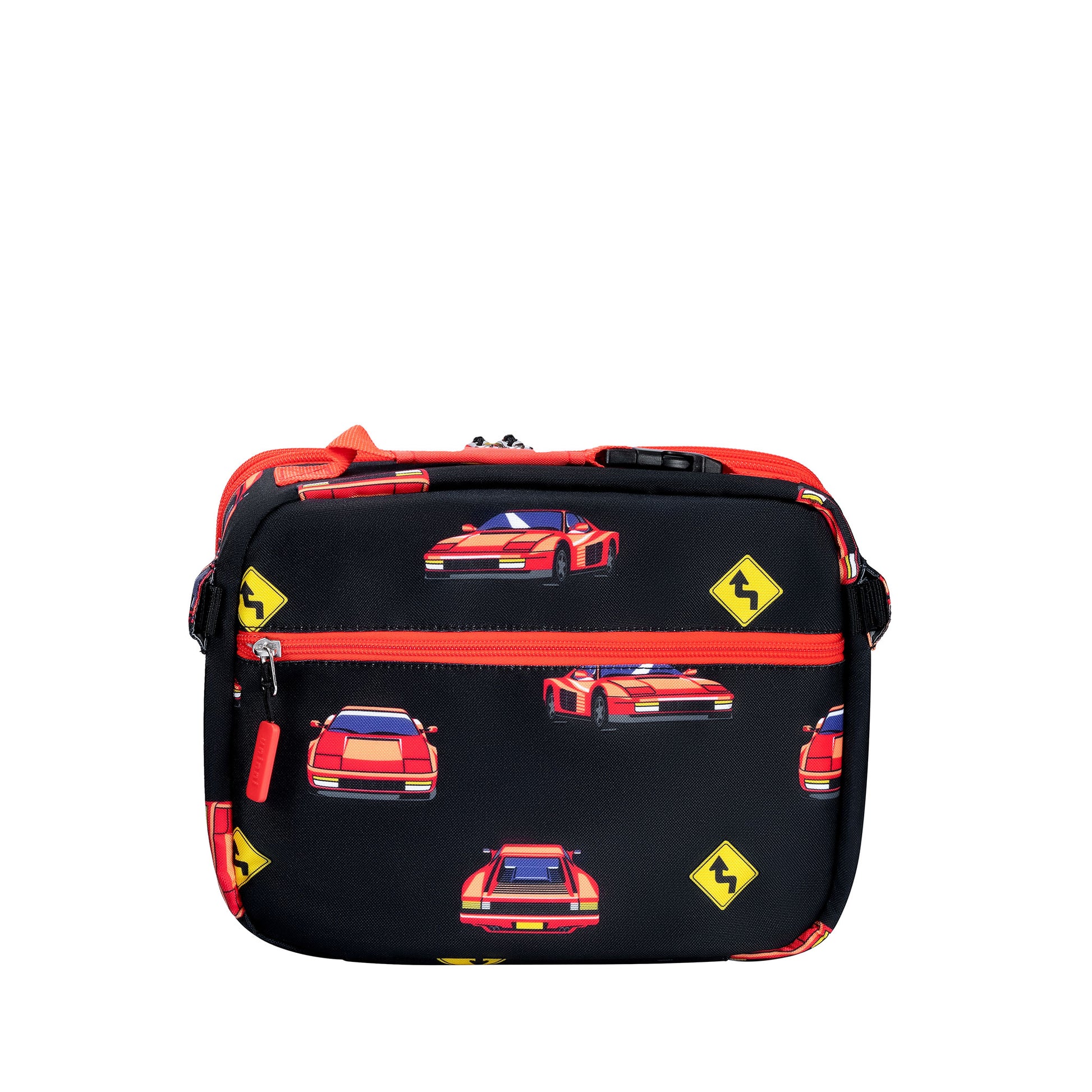 uninni kid's lunch bag the racer car black