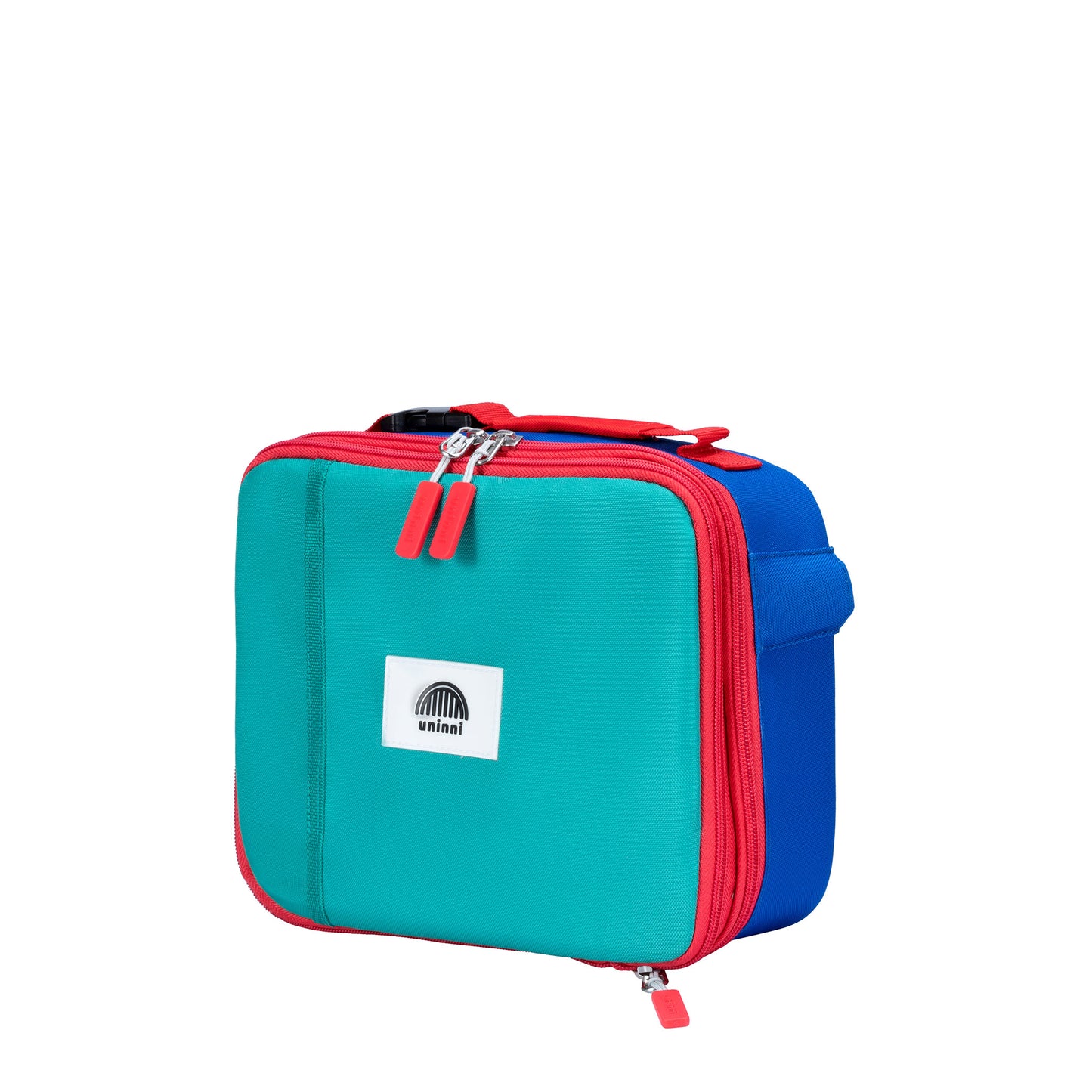 uninni kid's lunch bag blue color block