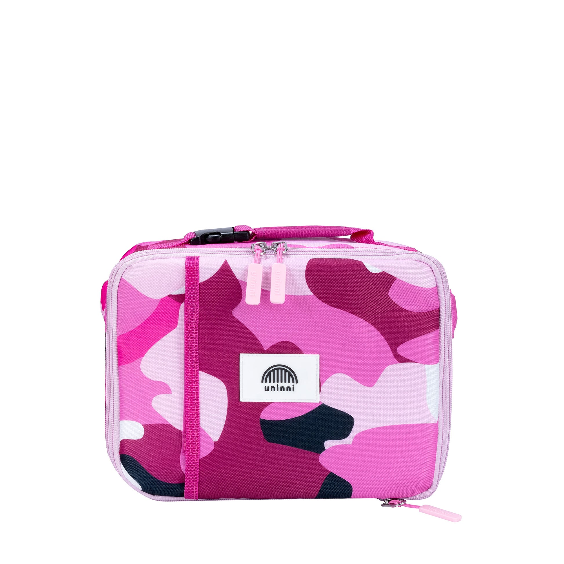 uninni kid's lunch bag camo kid fuchsia