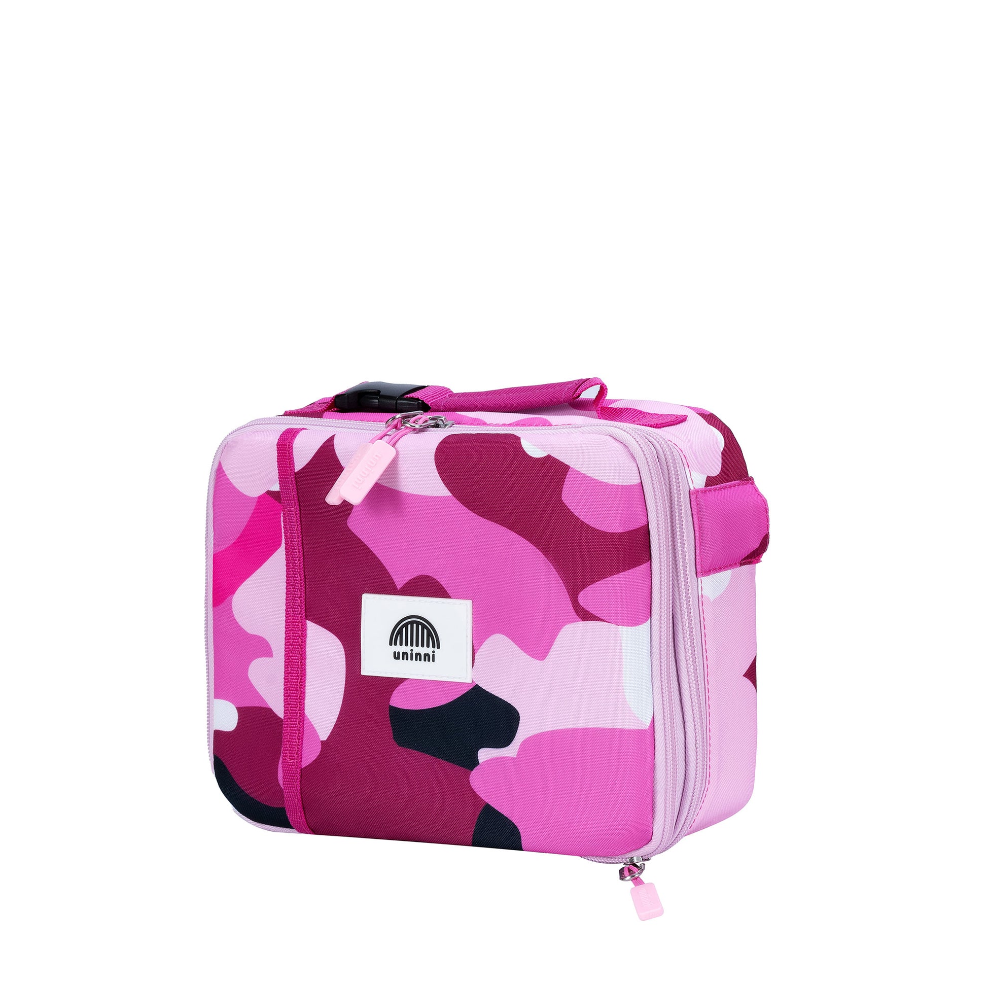 uninni kid's lunch bag camo kid fuchsia