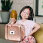 uninni kids lunch bag metallic lavender