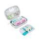 uninni kids pencil case pufferfish grey