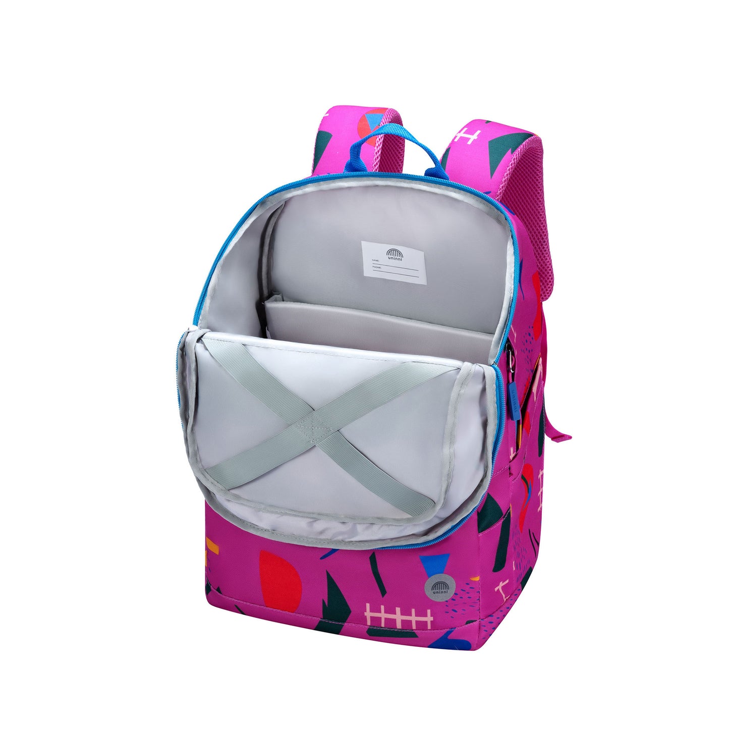 uninni kids backpack spring rain fuchsia