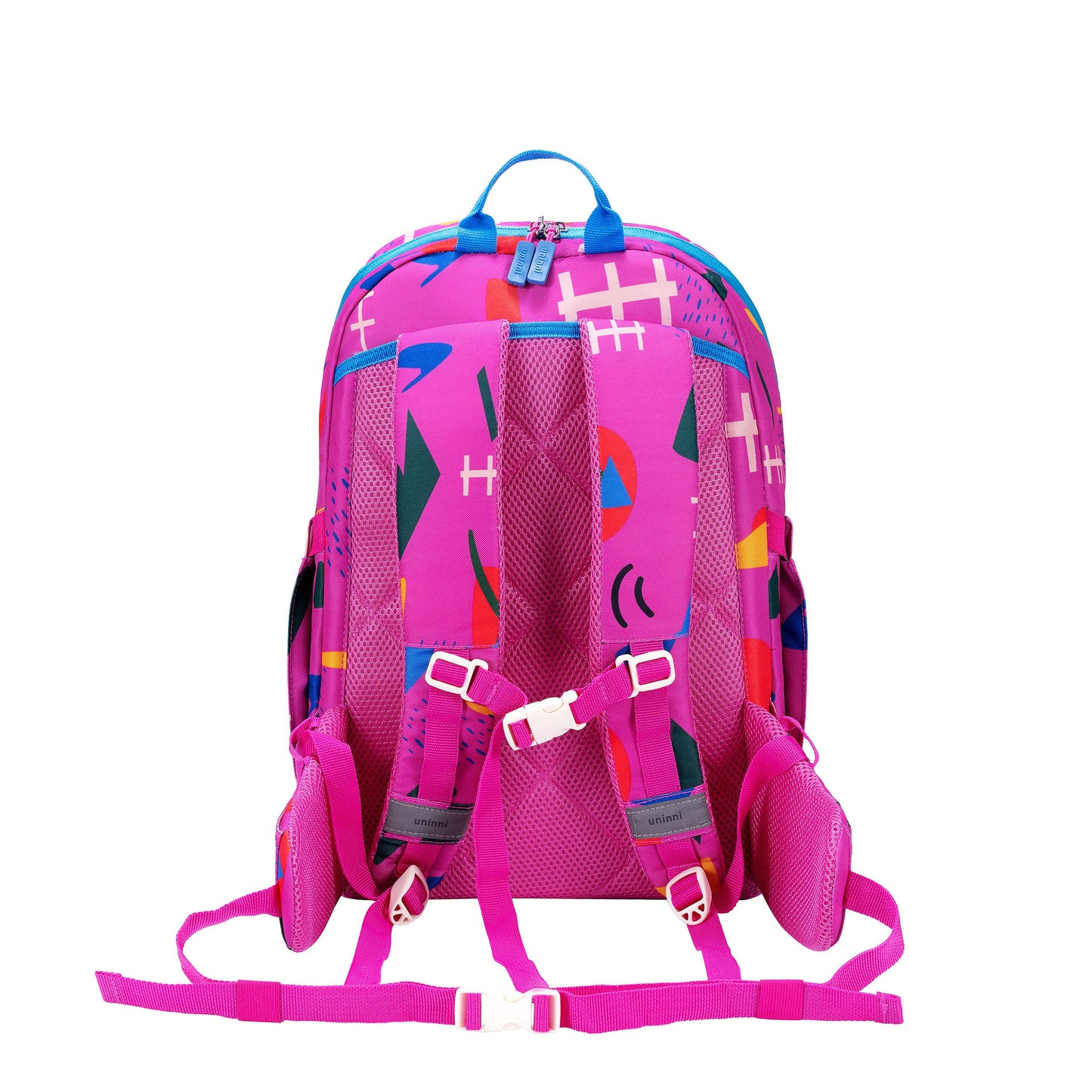 uninni kids backpack spring rain fuchsia