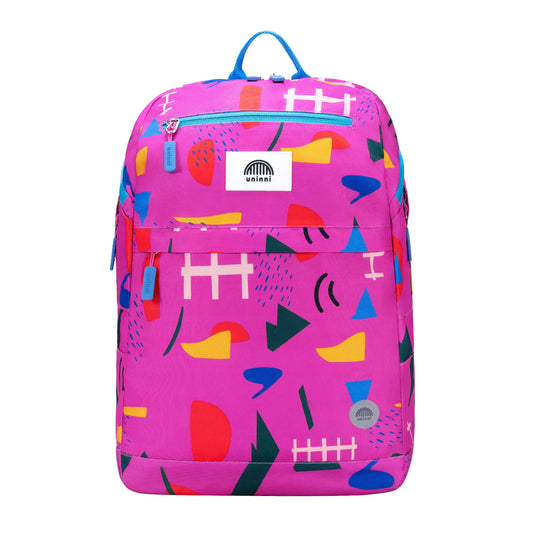 uninni kids backpack spring rain fuchsia