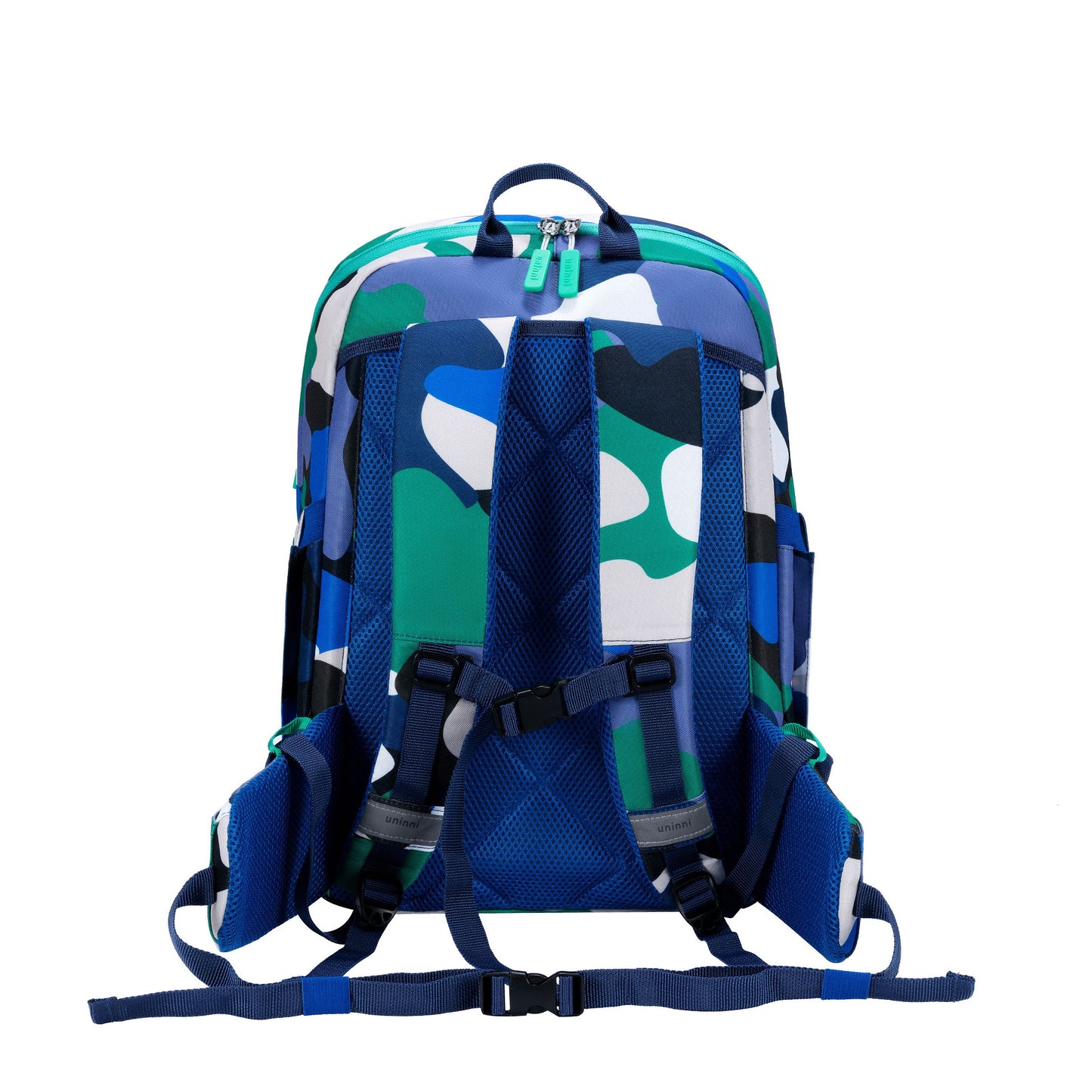 uninni kids backpack camo kid blue/ green camouflage