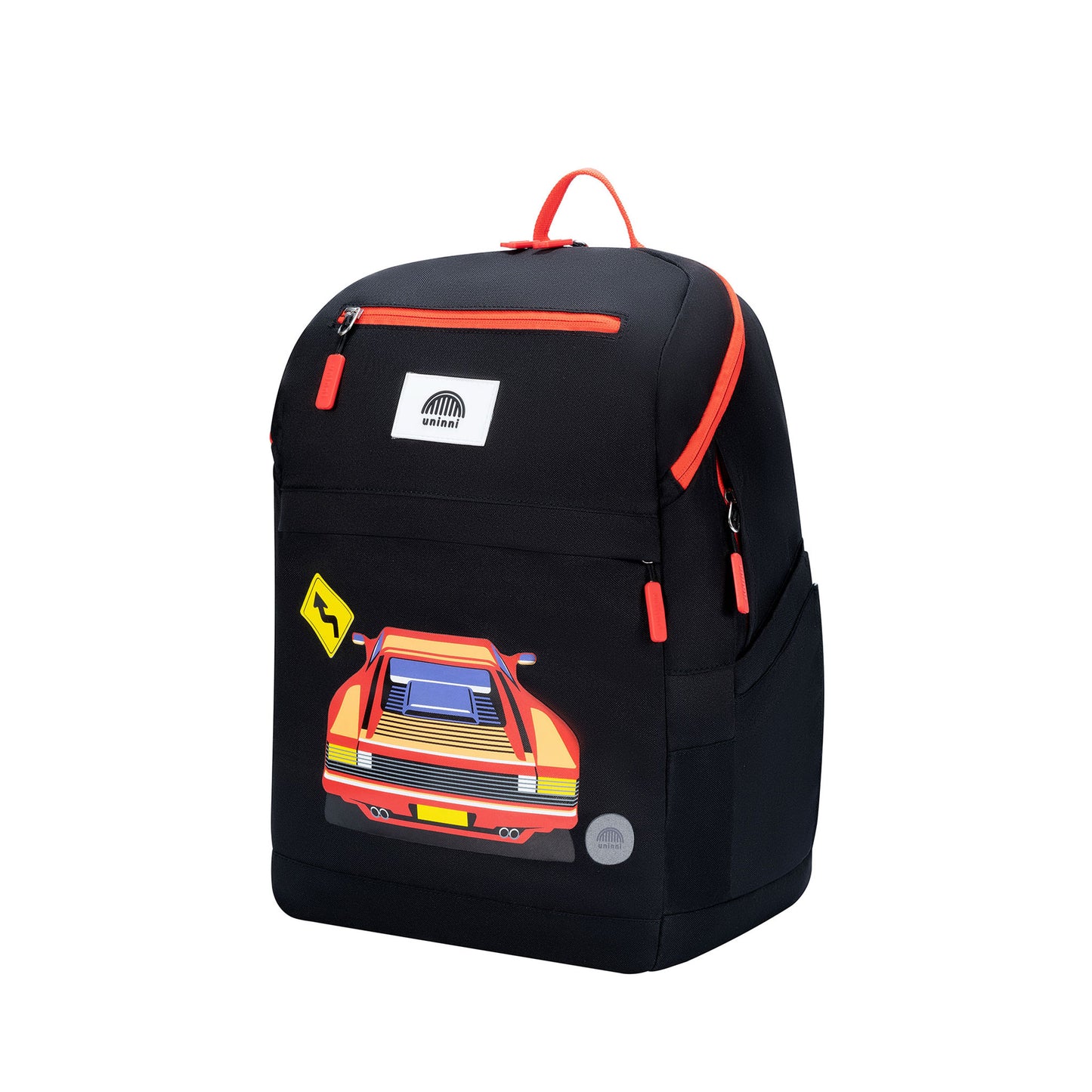 uninni kids backpack the racer car black