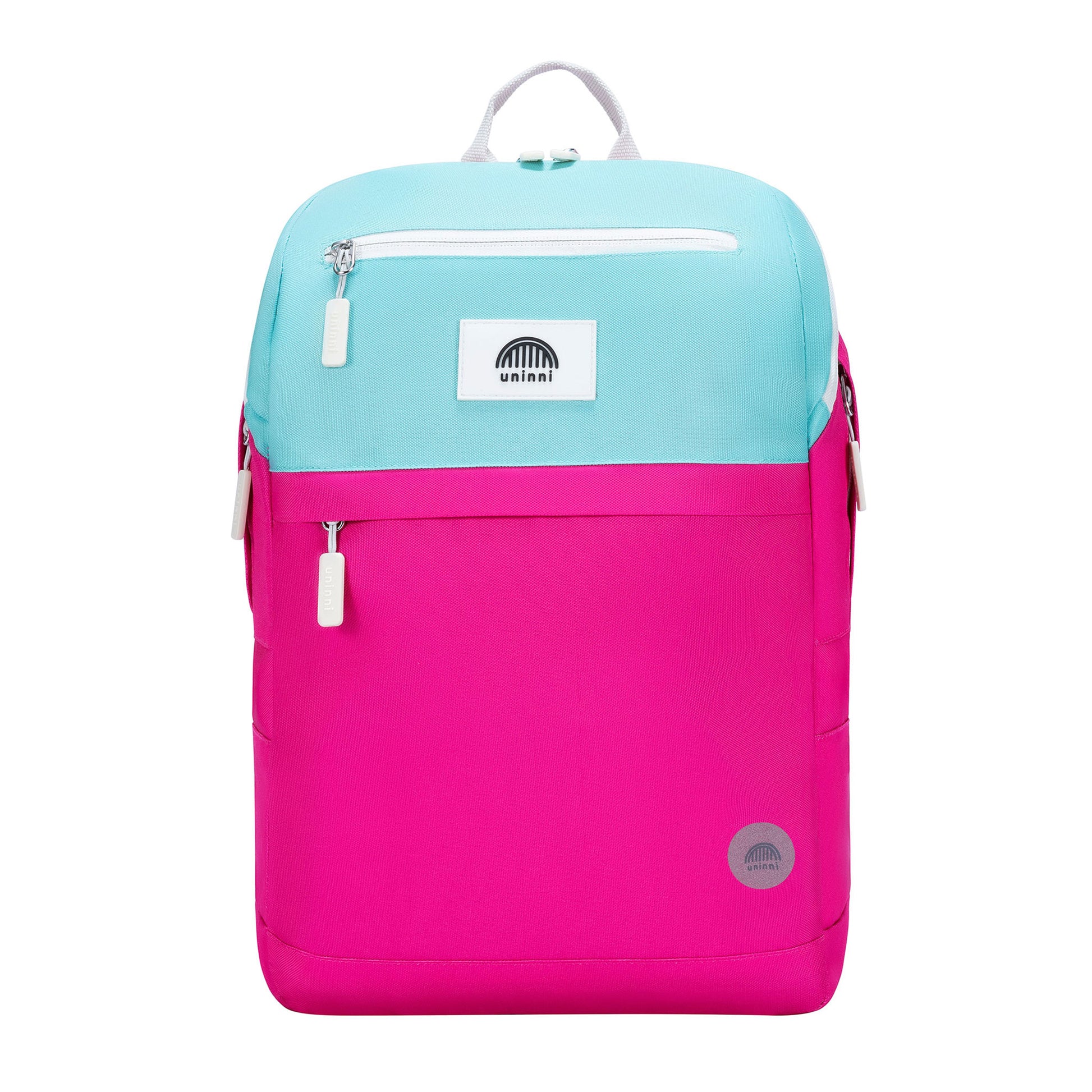 uninni kids backpack pink color block