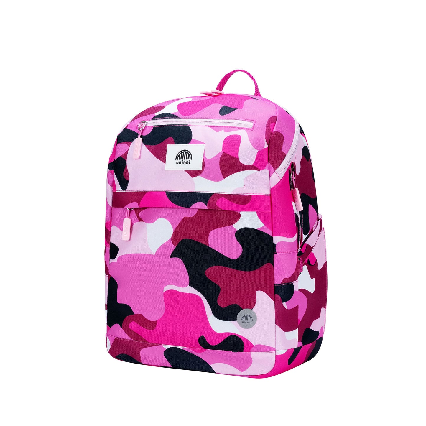 uninni kids backpack camo kid fuchsia camouflage