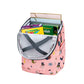 uninni kids backpack swimming mercats pink