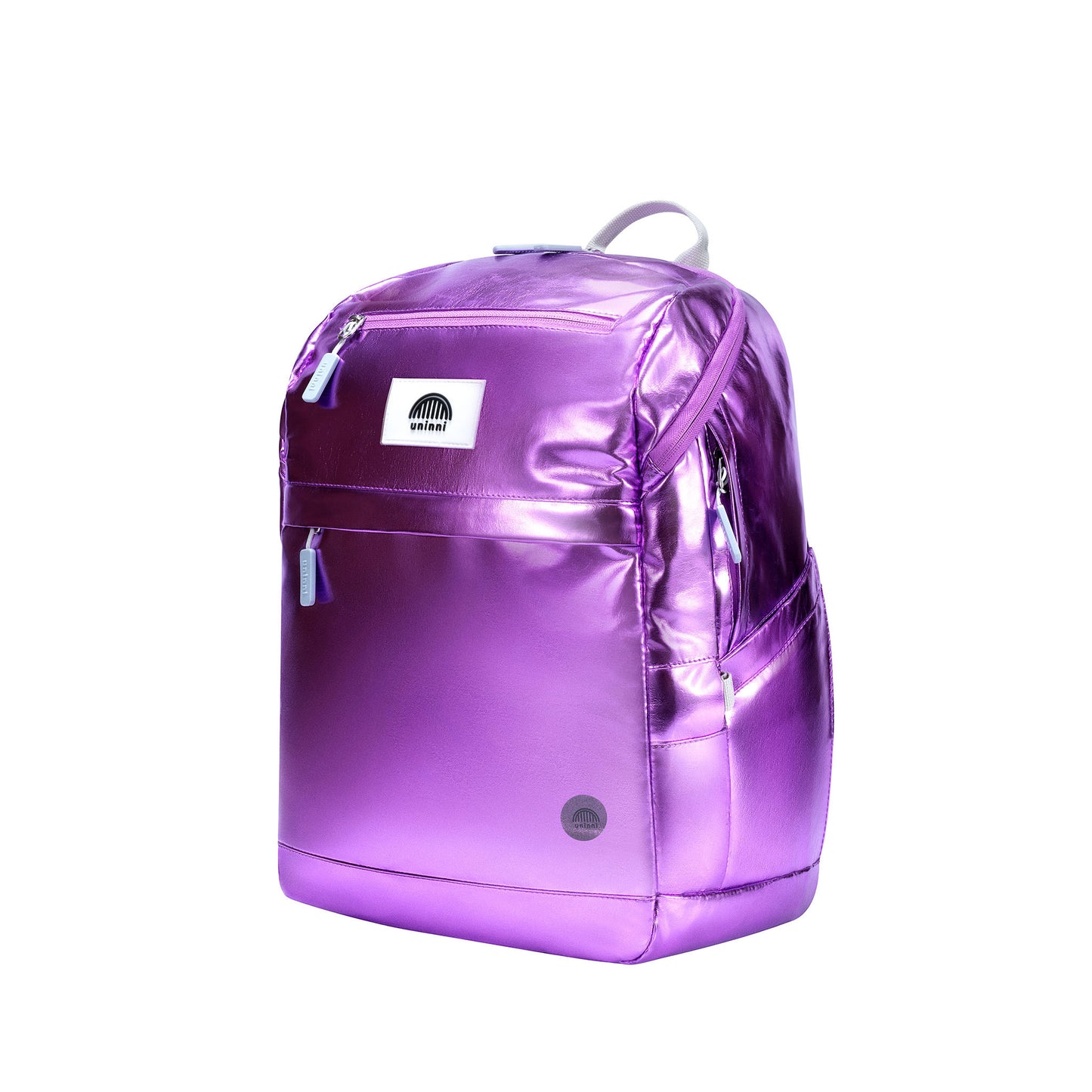 uninni kids backpack metallic lavender