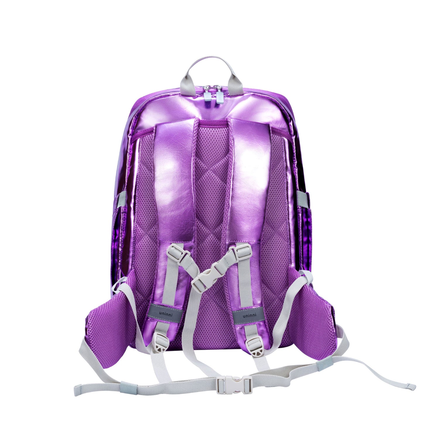 uninni kids backpack metallic lavender