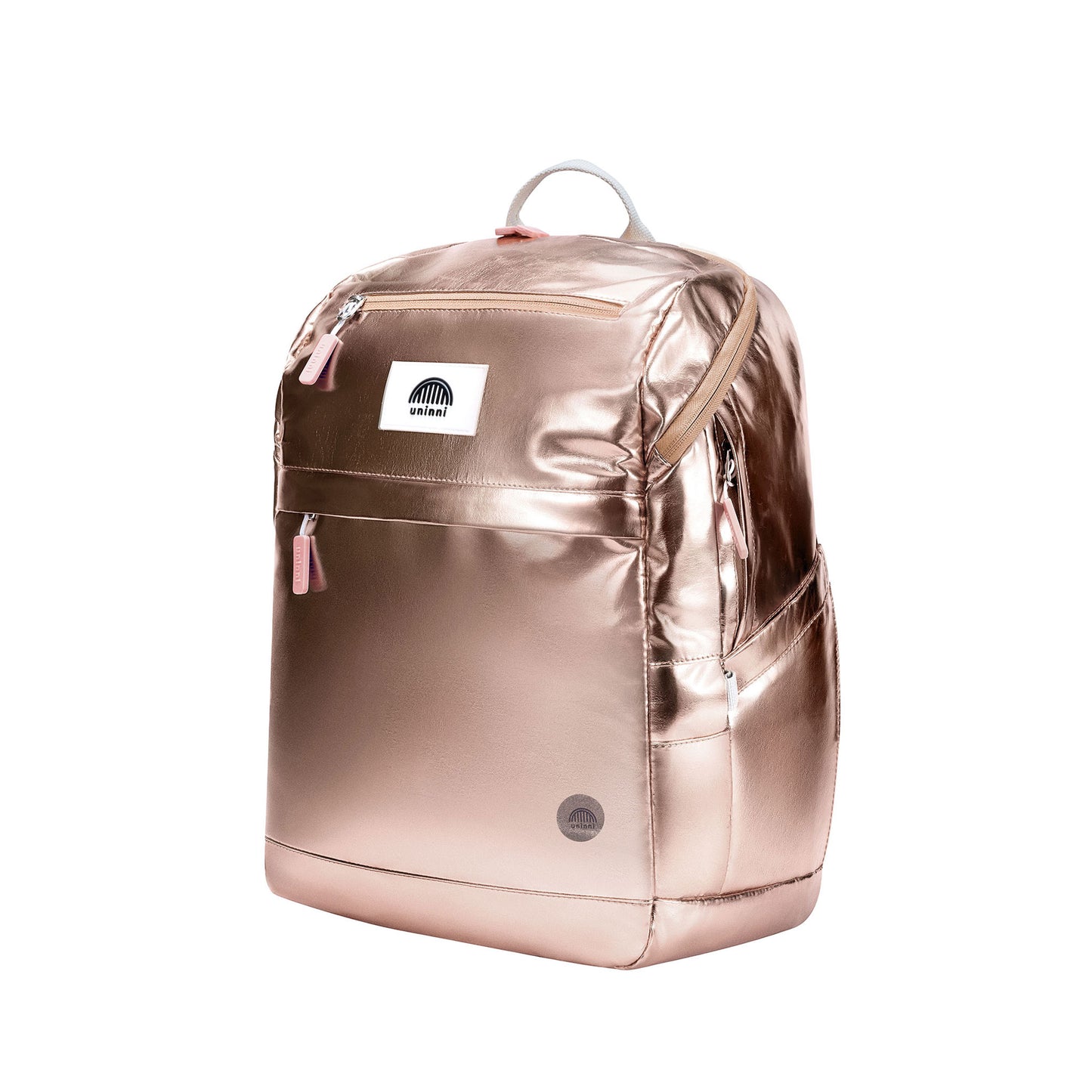 uninni kids backpack metallic gold