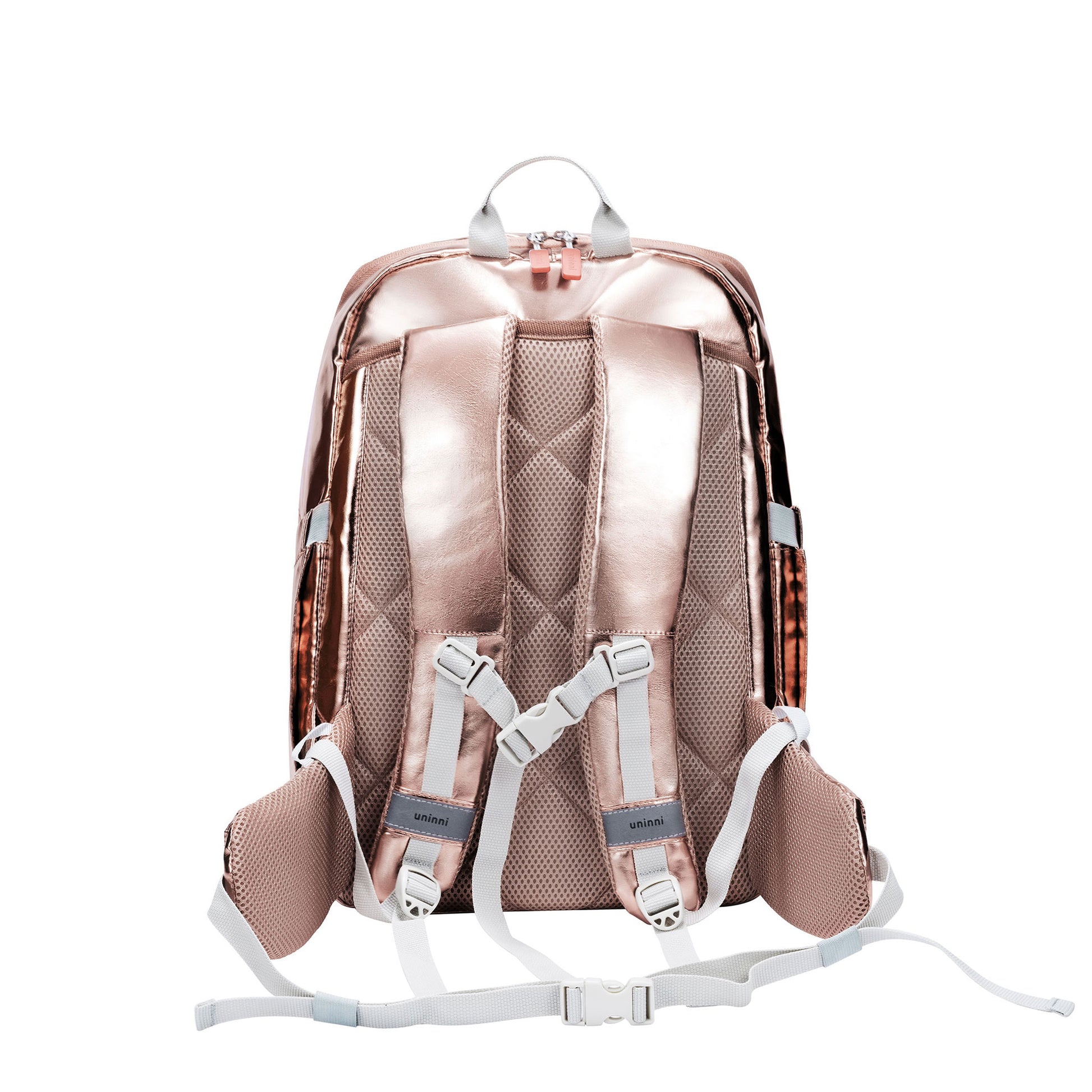 uninni kids backpack metallic gold